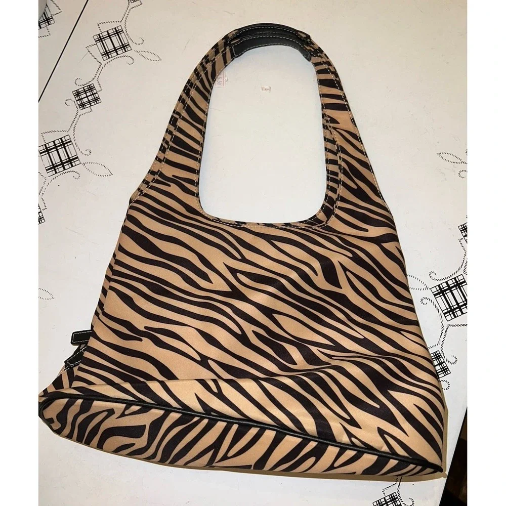 Women's Hobo Vintage Zebra Shoulder Bag/Purse And Wallet St John's Bay